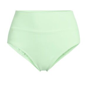 NWT! Lands End Pinch-less High Waist Bikini Bottom-Small-Mint Green